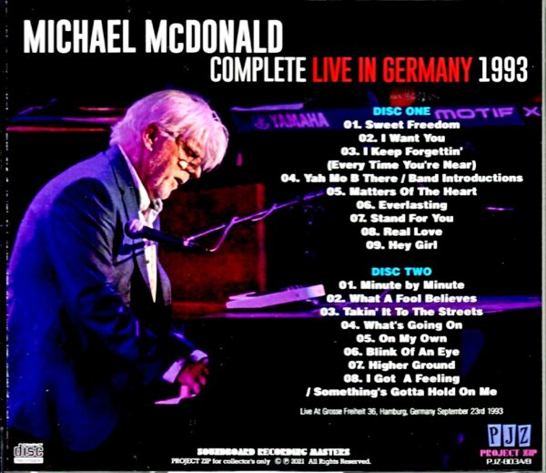 Michael McDonald/Germany 1993 Complete - Image 2