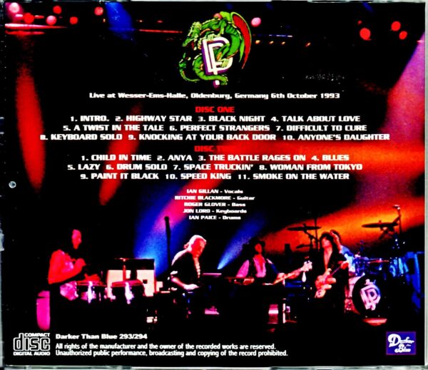 Deep Purple/Germany 1993 New Master - Image 2