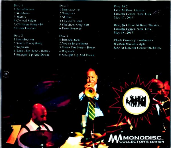 Chick Corea & the Jalc Orchestra Wynton Marsalis/NY,USA 2013 - Image 2