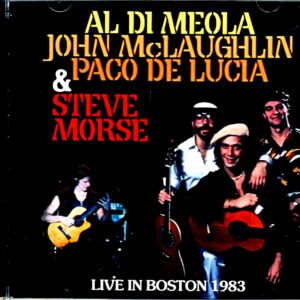 Al di Meola John McLaughlin Paco de Lucia Steve Morse/MA,USA 1983