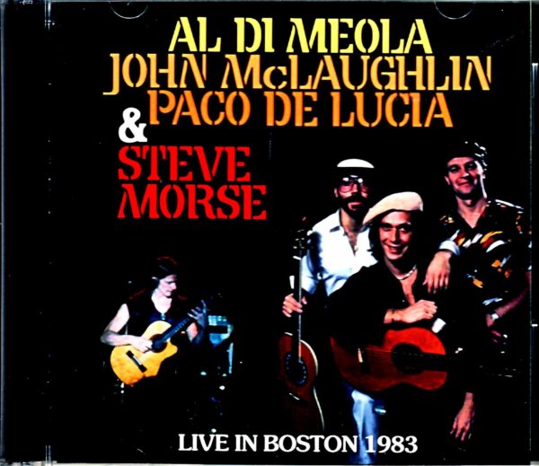 Al di Meola John McLaughlin Paco de Lucia Steve Morse/MA,USA 1983