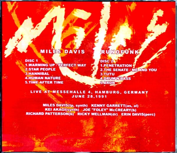 Miles Davis Kenny Garrett/Germany 6.28.1991 - Image 2