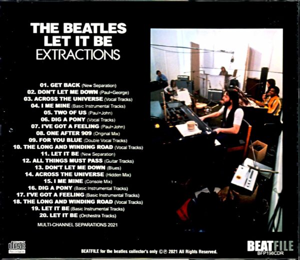 Beatles/Let It Be Let it Be Multi - Channel Separations - Image 2