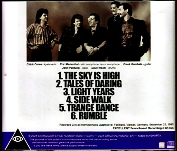 Chick Corea Elektric Band/Germany 1990 - Image 2