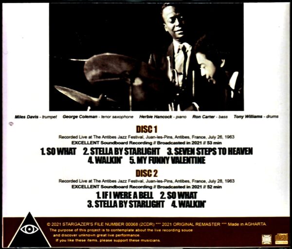 Miles Davis Quartet Tony Williams/France 1963 - Image 2
