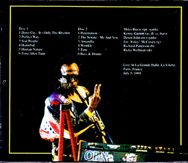 Miles Davis Kenny Garrett/France 1991 Upgrade - Image 2