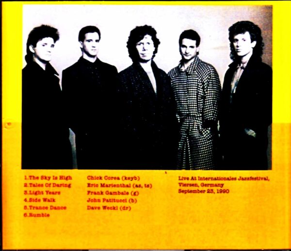 Chick Corea Elektrick Band Frank Gambale/Germany 1990 - Image 2