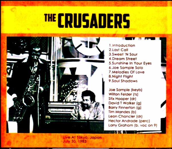Crusaders/Tokyo,Japan 1983 - Image 2