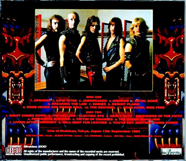 Judas Priest Judas Priest/Tokyo,Japan 9.13.1984 - Image 2
