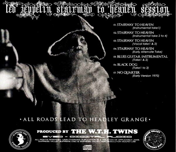 Led Zeppelin/Stairway to Heaven Sessions - Image 2