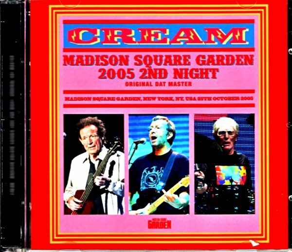 Cream Cream/NY,USA 10.25.2005 Original DAT Master