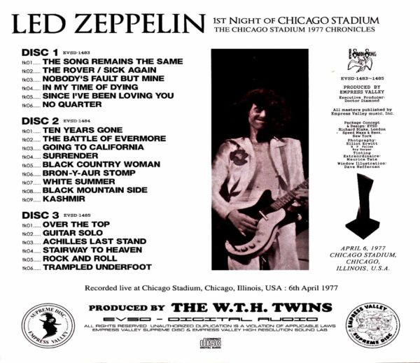 Led Zeppelin/IL,USA 4.6.1977 Upgrade - Image 2
