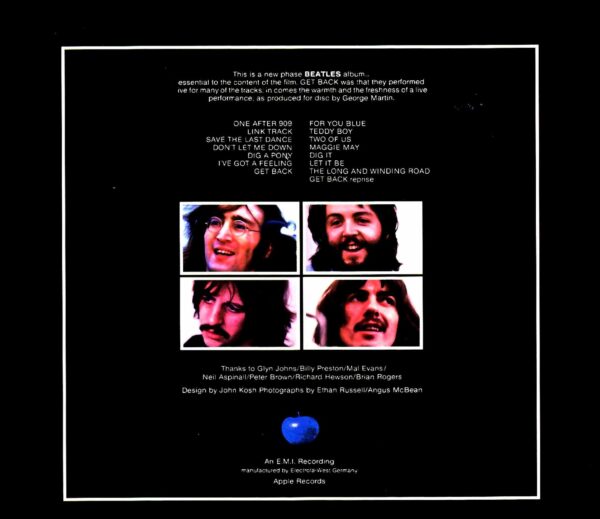 Beatles Get Back Rough Mix Version #3 - Image 2