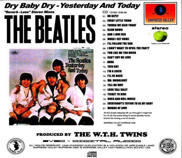 Beatles The Beatles/Yesterday and Today Dry Baby Dry Jacket 3 - Image 2