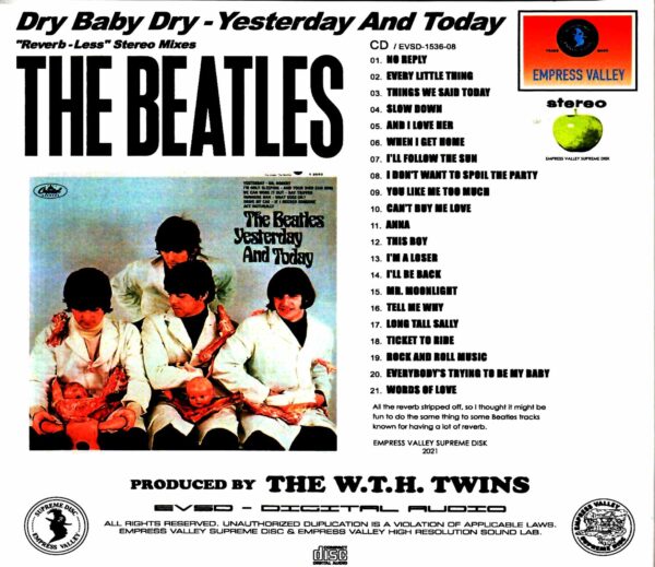 Beatles The Beatles/Yesterday and Today Dry Baby Dry Jacket 4 - Image 2