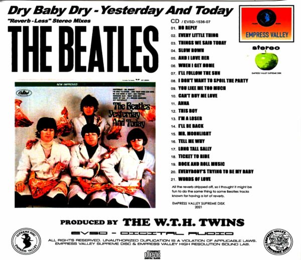 Beatles/Yesterday and Today Dry Baby Dry Yesterday and Today Dry Baby Dry Jacket 5 - Image 2