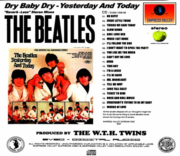 Beatles/Yesterday and Today Dry Baby Dry Yesterday and Today Dry Baby Dry Jacket 6 - Image 2