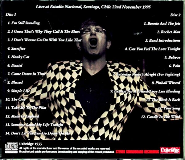 Elton John Elton John/Chile 1995 Complete - Image 2