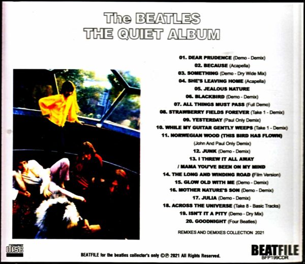 Beatles/Quiet Album Remixes and Demixes Collection 2021 - Image 2