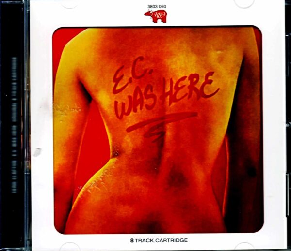 Eric Clapton/E.C. Was Here Original Italian 8-Track Cartridge