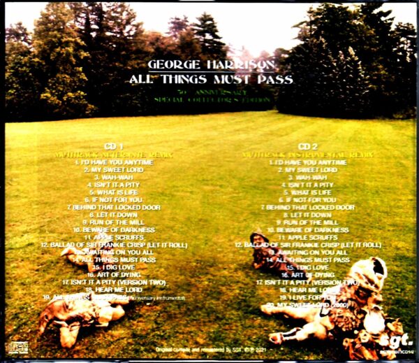 George Harrison / All Things Must Pass 50th Anniversary Special Collector's Edition - Image 2