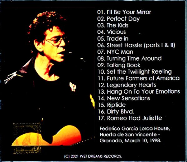 Lou Reed/Spain 1998 - Image 2