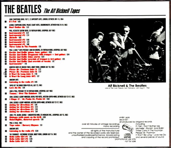 Beatles/Alf Bicknell Tapes - Image 2