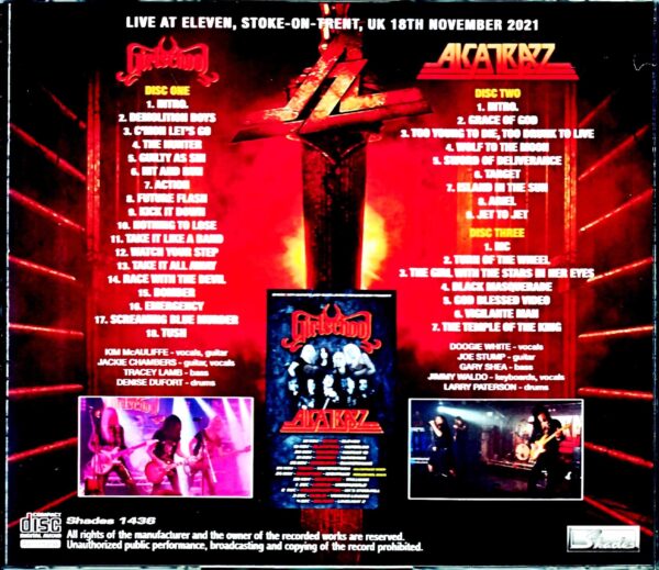 Alcatrazz Girlschool / England, UK 2021 - Image 2