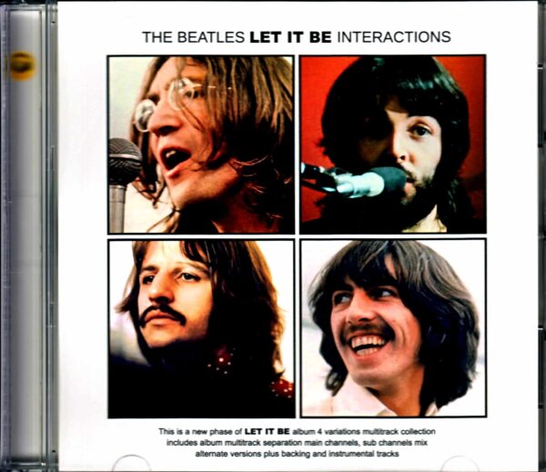 Beatles Let it Be Interactions 4Variations Multitrack Album Collection