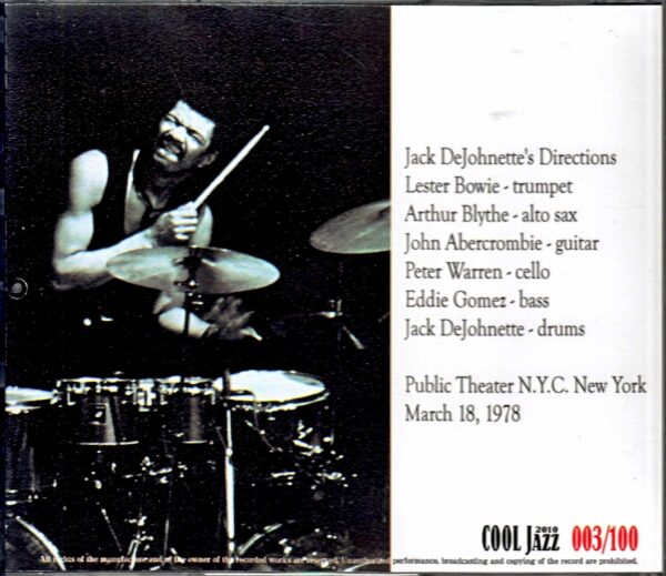 Jack DeJohnette John Abercrombie Jack DeJohnette John Abercrombie/NY,USA 1978 - Image 2