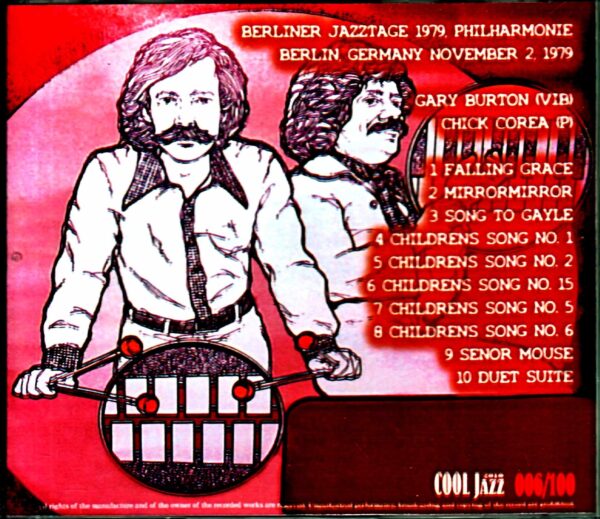 Chick Corea Gary Burton/Germany 11.2.1979 - Image 3