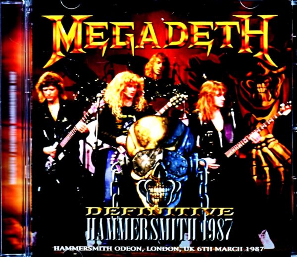 Megadeth Megadeth/London,UK 1987 Upgrade