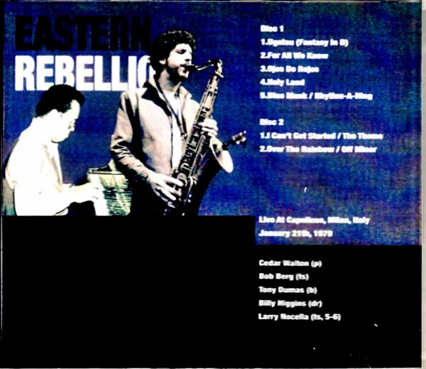 Eastern Rebellion Cedar Walton, Bob Berg Eastern Rebellion Cedar Walton Bob Berg/Italy 1979 - Image 2