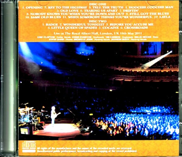 Eric Clapton/London,UK 5.18.2011 - Image 2