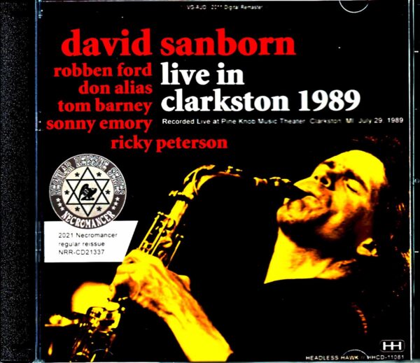 David Sanborn Robben Ford/MI, USA 1989