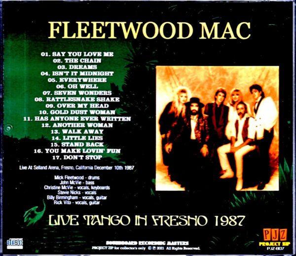 Fleetwood Mac/CA,USA 1987 - Image 2