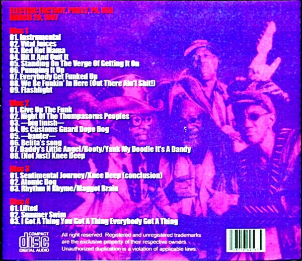 George Clinton & P-Funk All Stars George Clinton/PA,USA 1997 - Image 2