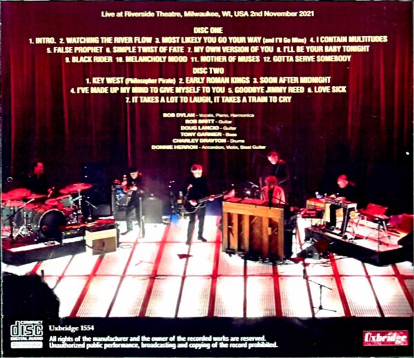 Bob Dylan/WI,USA 2021 - Image 2