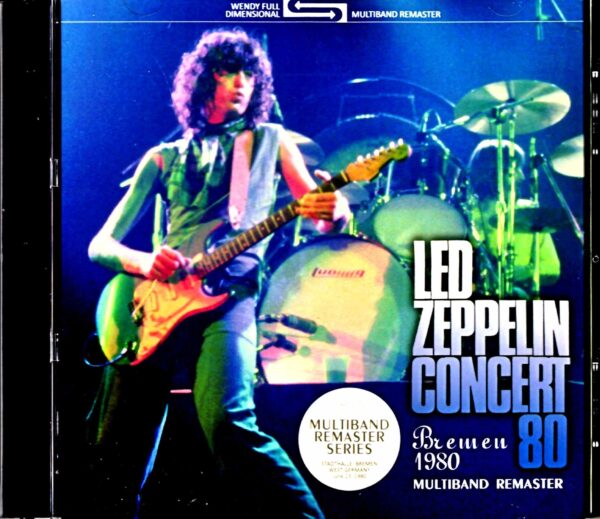 Led Zeppelin - Bremen concert 1980 - Live recording Germany 1980 Multi-Band Remaster