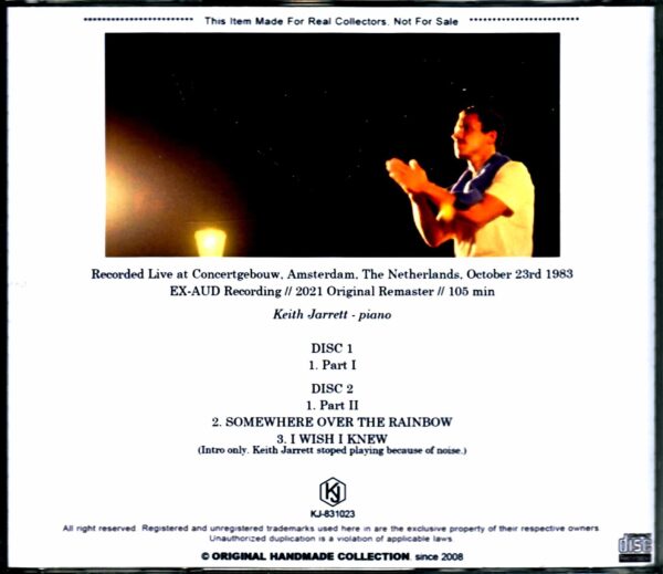 Keith Jarrett/Netherlands 1983 - Image 2