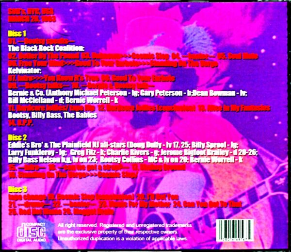 Funkadelic/Eddie Hazel Tribute NY,USA 1993 - Image 2