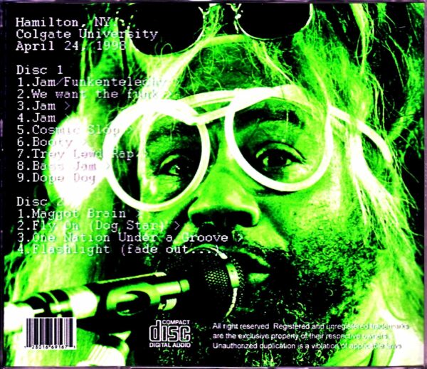 George Clinton & the P-Funk Allstars George Clinton/NY,USA 1998 - Image 2