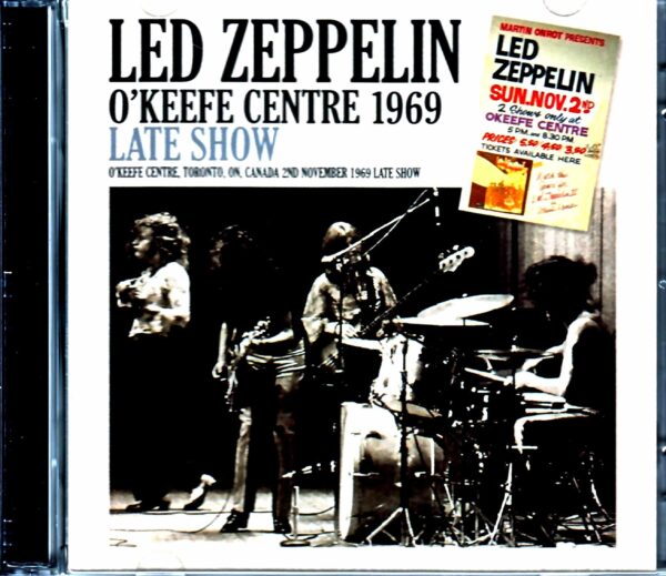 Led Zeppelin/Canada 11.2.1969 Late Show Upgrade
