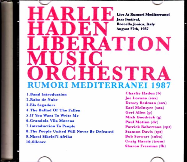 Charlie Haden Liberation Music Orchestra Charlie Haden Paul Motian/Italy 1987 - Image 2