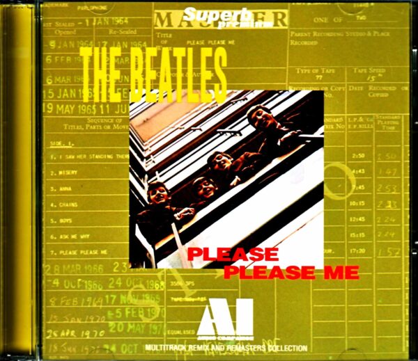 Beatles Please Please Me AI - Audio Compilation Multitrack Remix and Remasters