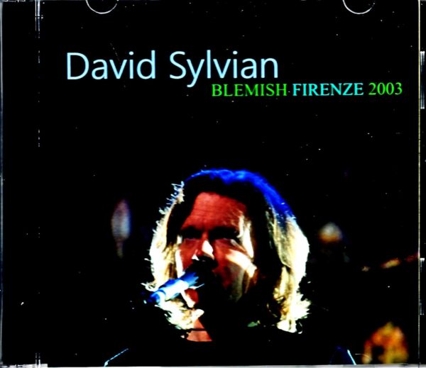 David Sylvian/Italy 2003