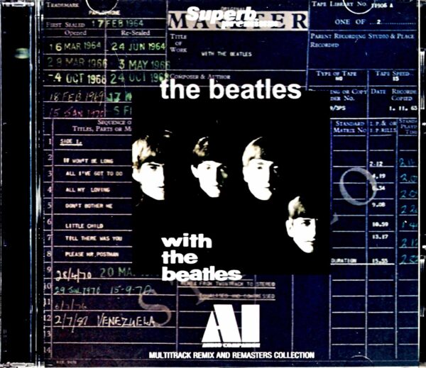 Beatles With the Beatles AI - Audio Compilation Multitrack Remix and Remasters