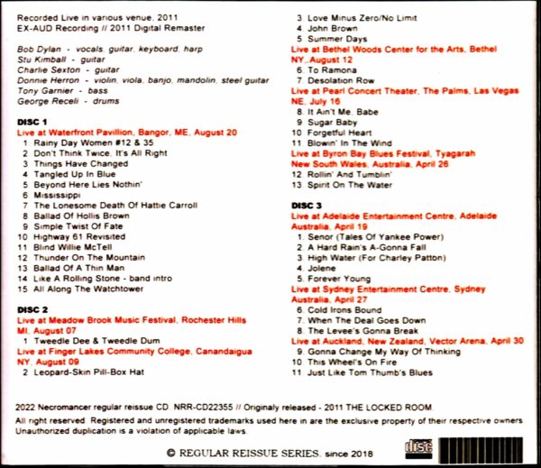 Bob Dylan/Live Compilation 2011 - Image 2