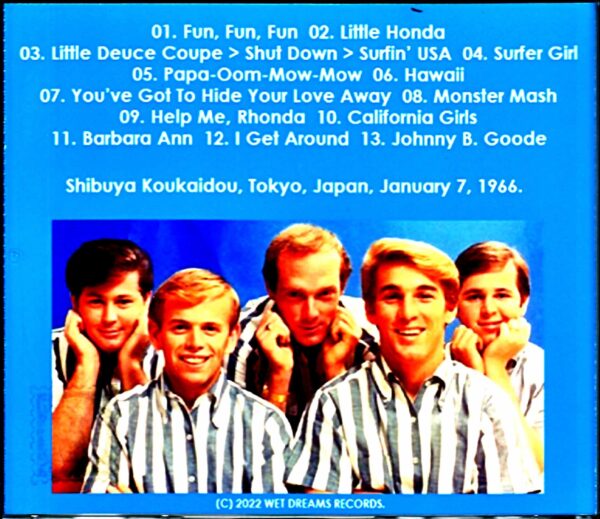 Beach Boys/Tokyo,Japan 1966 - Image 2