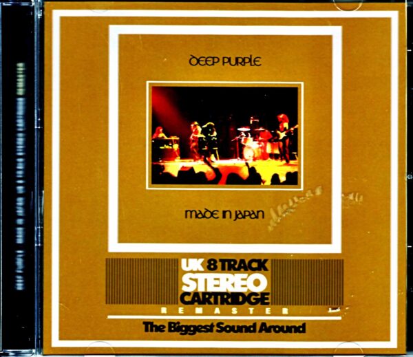 Deep Purple Deep Purple/Made in Japan Made in Japan Original UK 8 Track Cartridge Remastered